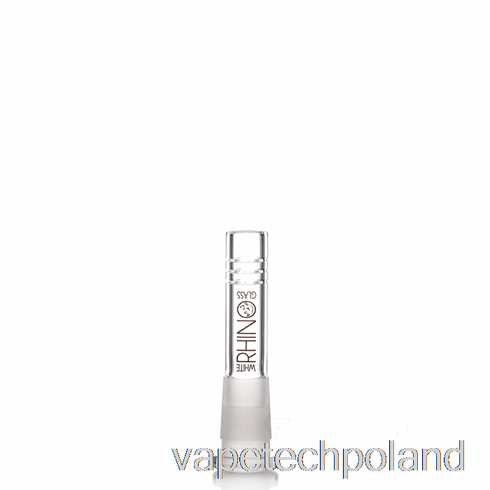 Vape Polska White Rhino 19/14 Szklana Dolna Część Mostka 3 Cale
